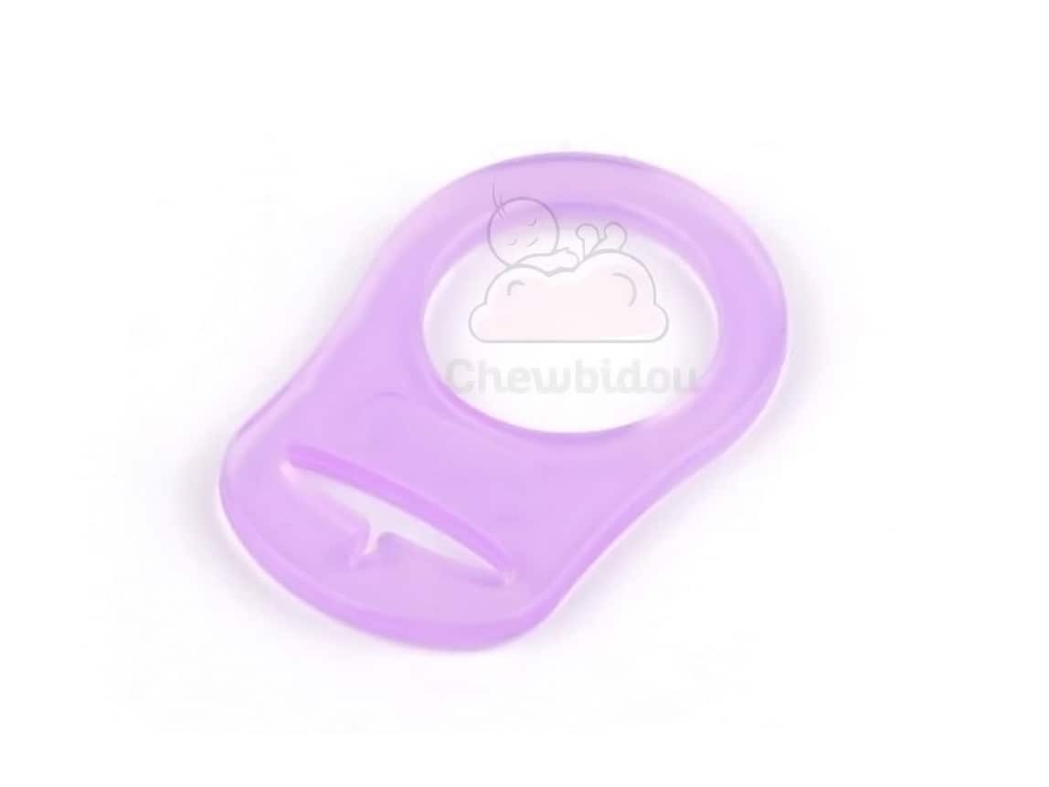 Anneau en silicone adaptateur attache de sucette mam accroche tétine pour  bébé 10pcs (transparent) - Cdiscount Puériculture & Eveil bébé